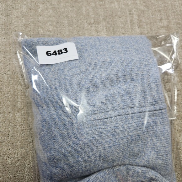 Tommy Bahama Sweater Men 3XL Merino Wool Blend 1/4 Zip Blue Knit - Picture 9 of 9